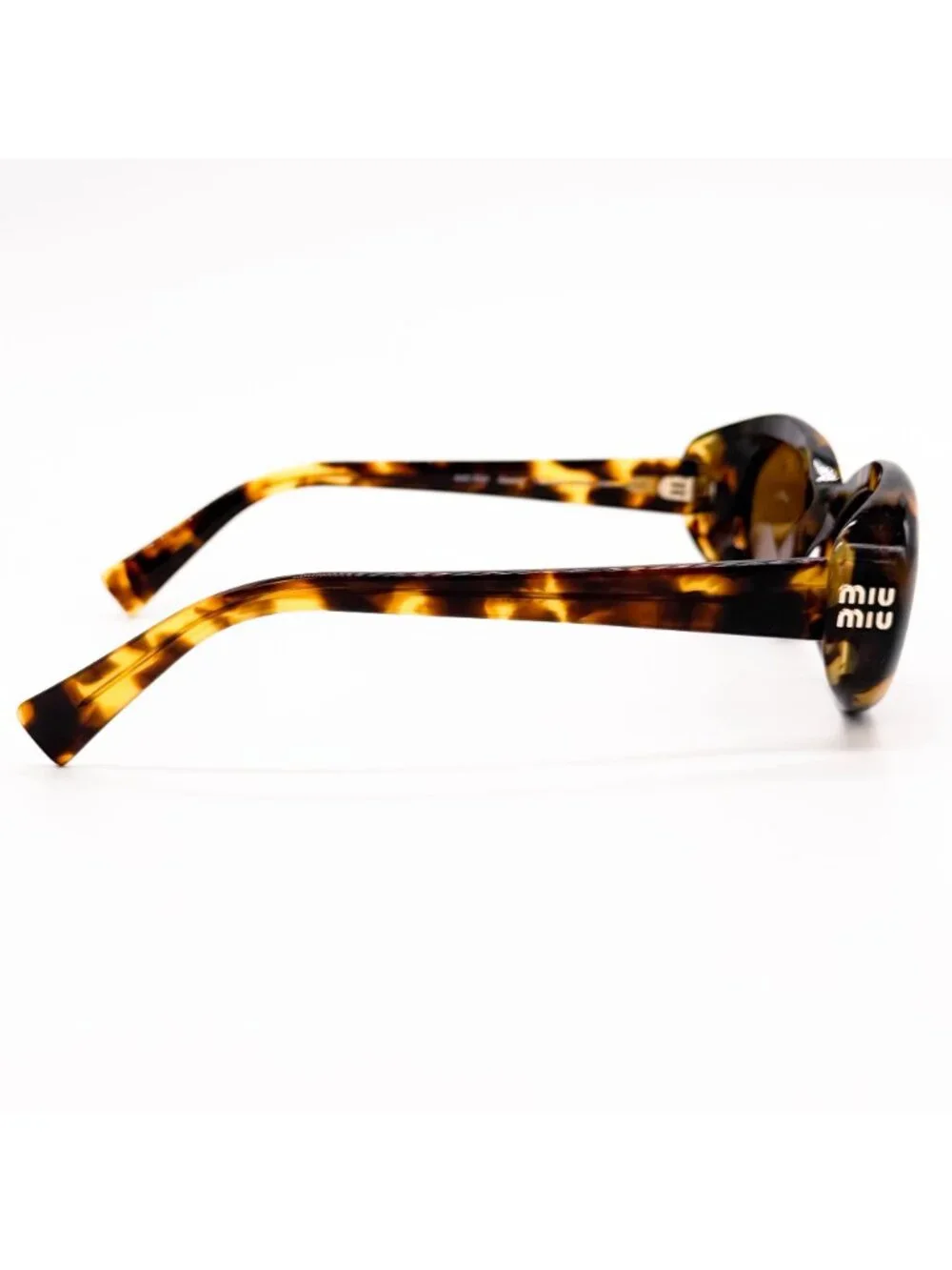 New Miu Miu MUB09S 14L20V Havana Brown Women Sunglasses SMU B09